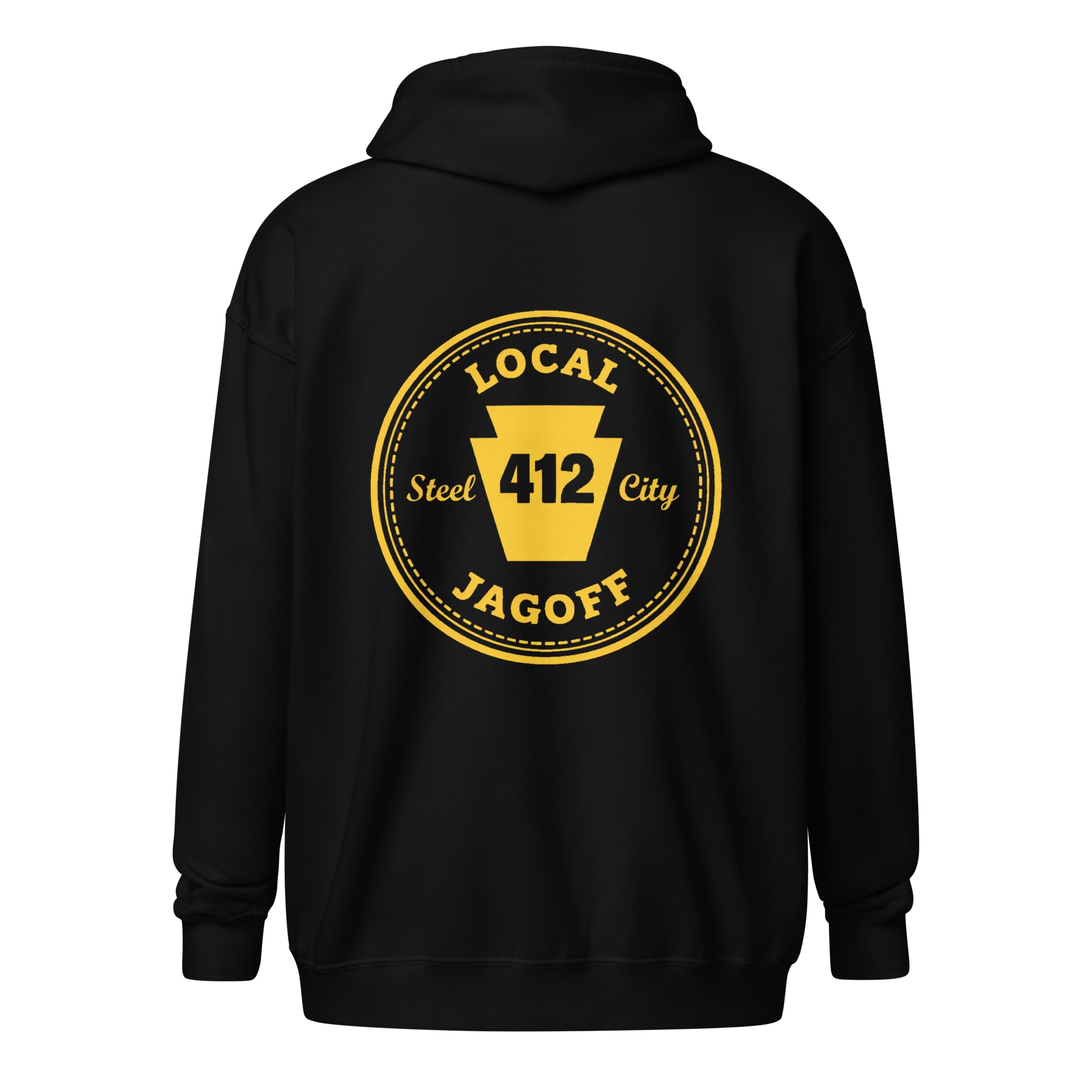 Steel City 412 Crest Zip Hoodie thumbnail 2