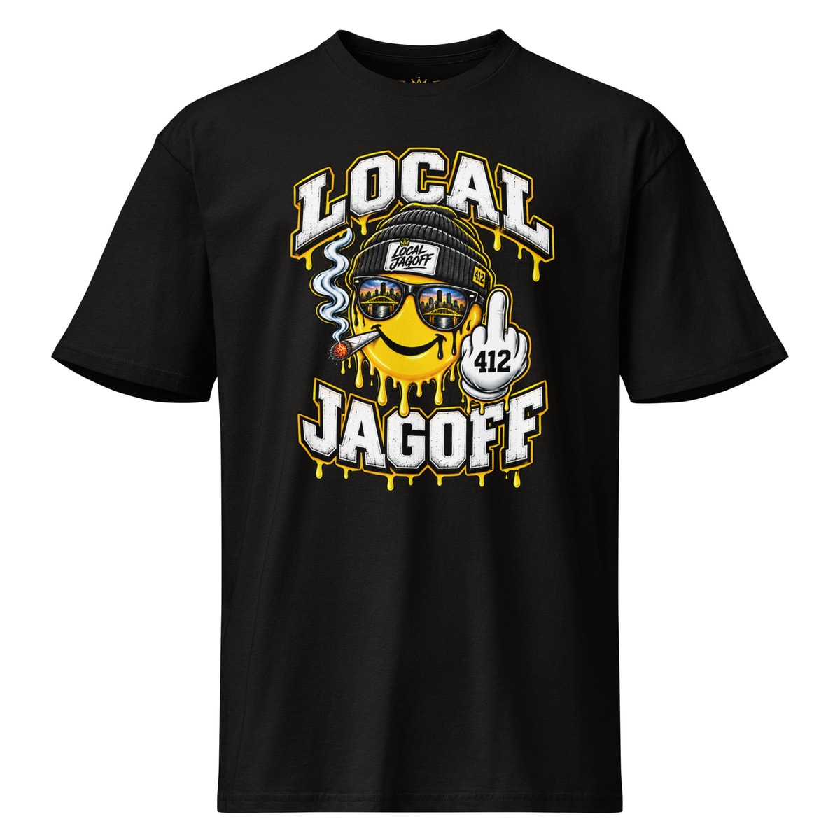 Smoking 412 Smiley Tee