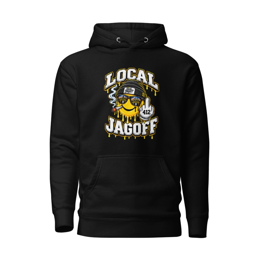 Smoking 412 Smiley Hoodie