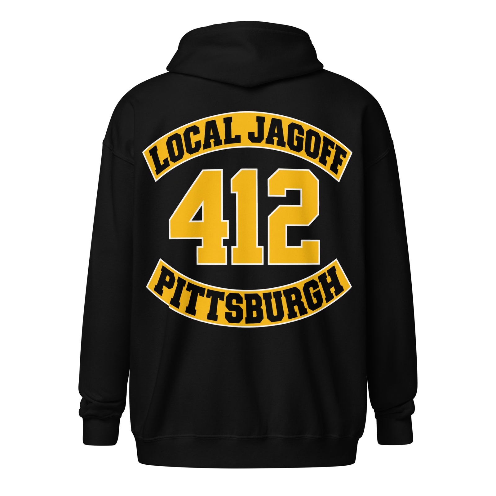 Pittsburgh 412 Rocker Zip Hoodie