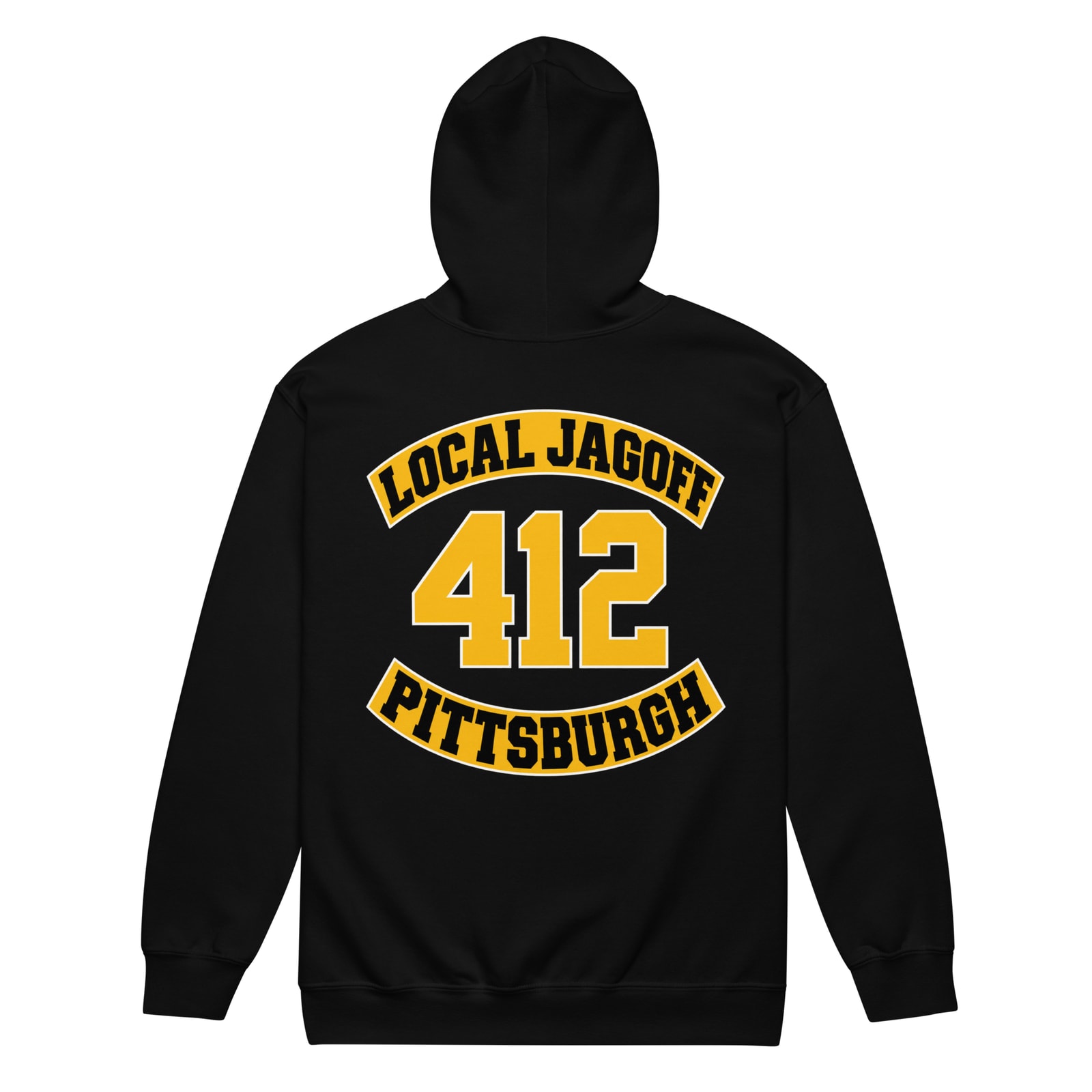 Pittsburgh 412 Rocker Zip Hoodie thumbnail 5
