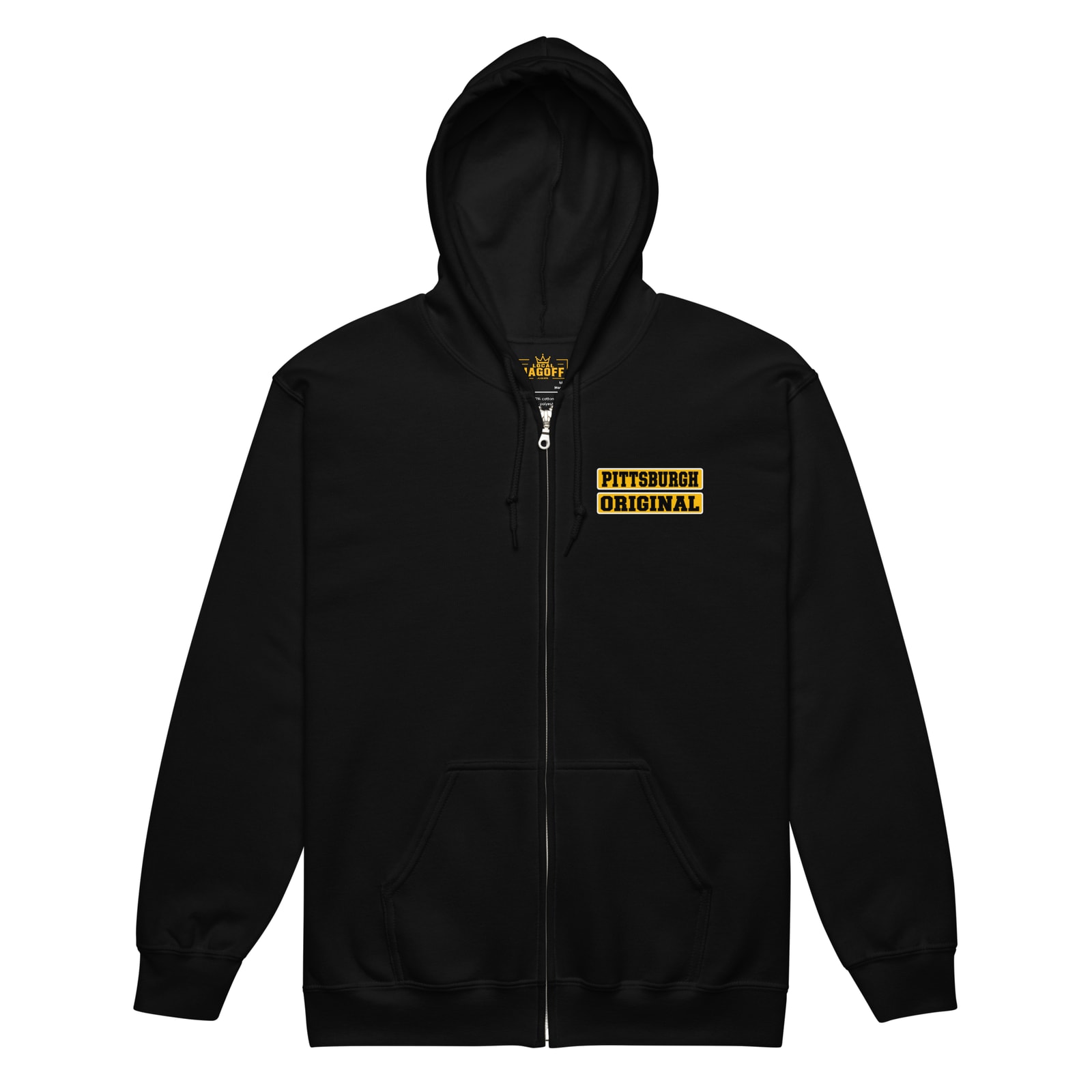 Pittsburgh 412 Rocker Zip Hoodie thumbnail 6