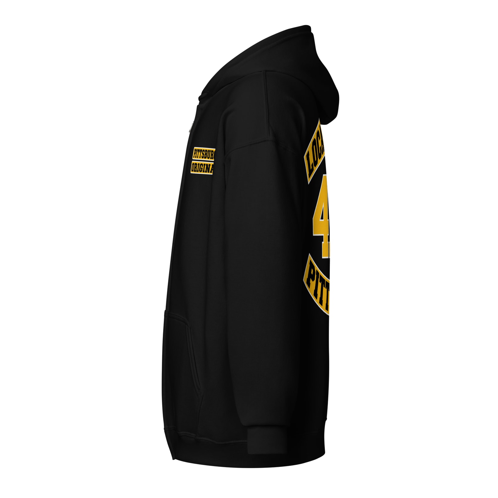 Pittsburgh 412 Rocker Zip Hoodie thumbnail 3