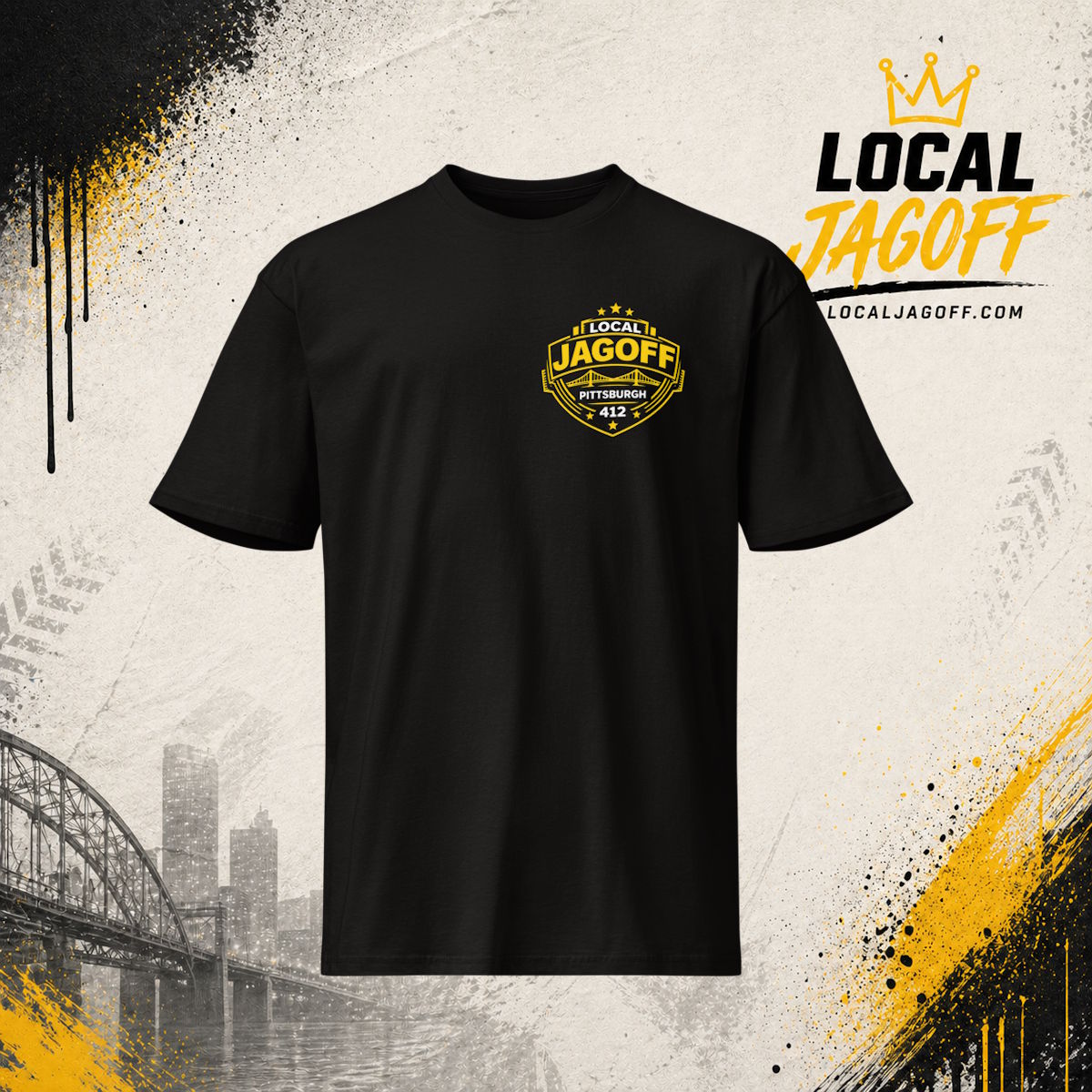Steel City Shield Tee thumbnail 2