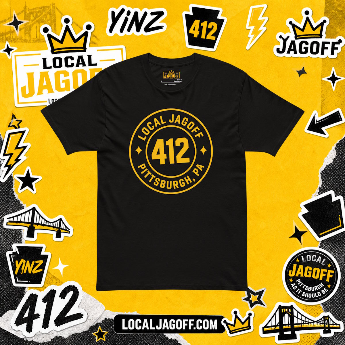 Local Jagoff Stamp Tee thumbnail 3