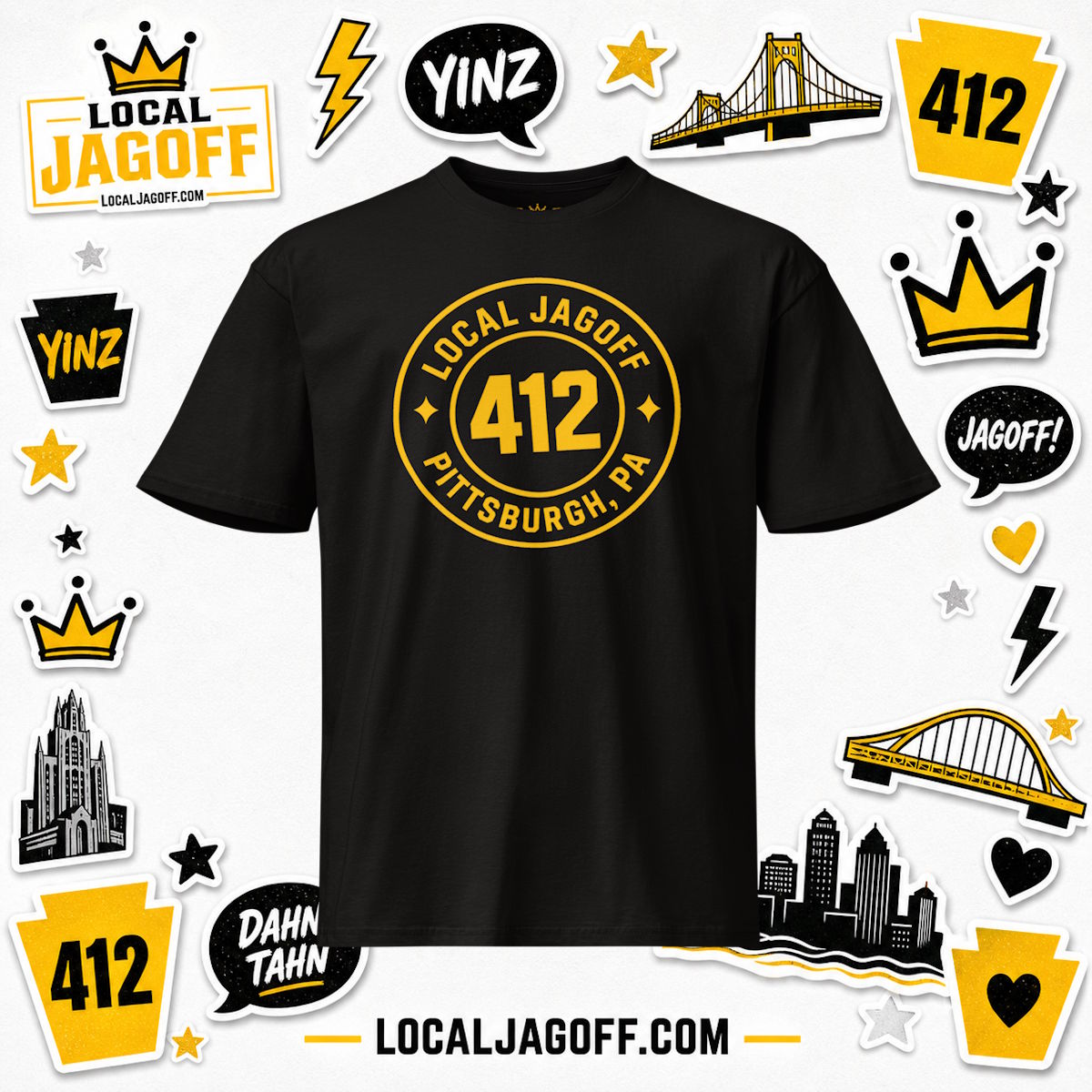 Local Jagoff Stamp Tee thumbnail 2