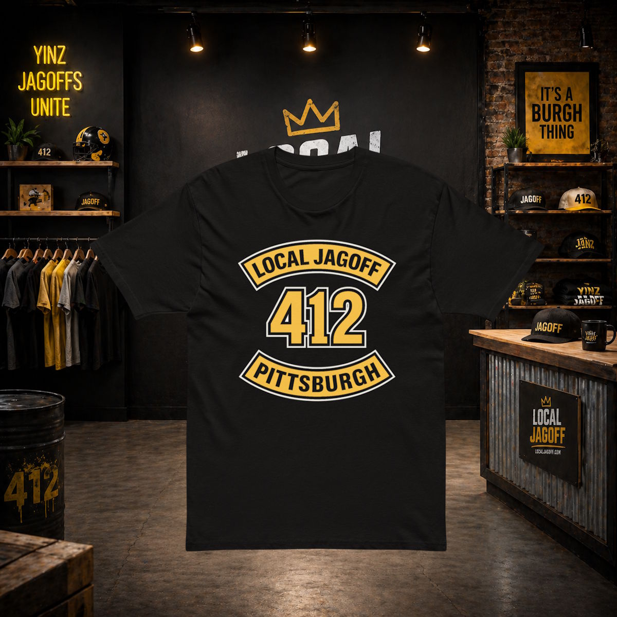Pittsburgh 412 Arch Tee thumbnail 4