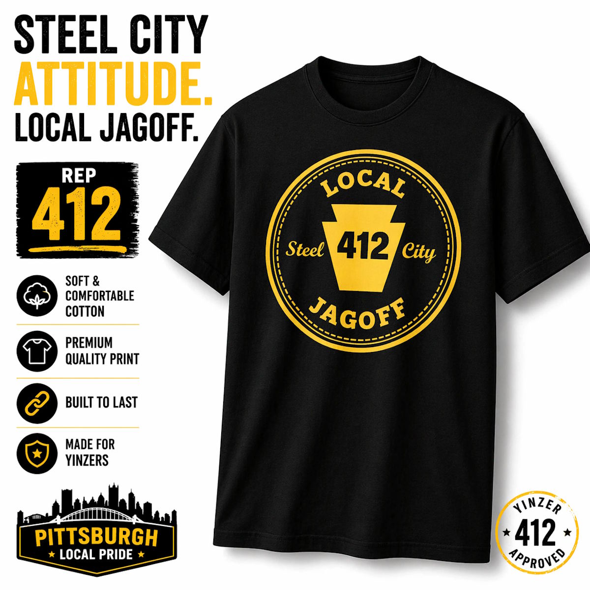 412 Keystone Crest Tee thumbnail 3